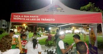 Ações educativas de trânsito durante o carnaval de São João de Pirabas