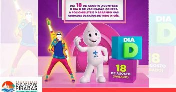 Convocação de pais e ou responsáveis para que  levem seus filhos com idade entre 1 e 4 anos aos postos de Saúde