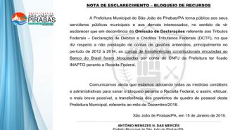 Nota de Esclarecimento