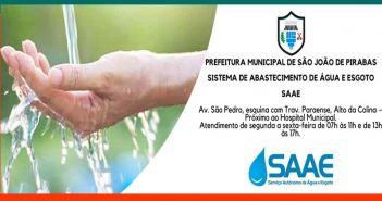 Sistemade Abastecimento de Água e Esgoto – SAAE