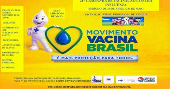 Campanha Municipal de Vacinação contra gripe já começou