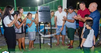 VILA DO 42 RECEBE QUADRA ESPORTIVA E PAVIMENTAÇÃO