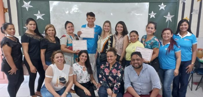 Profissionais da saúde de Pirabas recebem capacitação sobre o Programa Previne Brasil