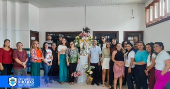 PREFEITURA RECEBE IMAGEM DE NOSSA SENHORA DE NAZARÉ